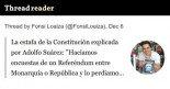 La estafa de la Constitución explicada por Adolfo Suárez [HEM]