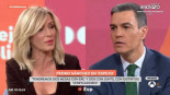 Sánchez le saca los colores a Susanna Griso por su entrevista a Aznar: "Me sorprendió que no le repreguntaras"
