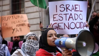 Una marcha en Madrid pide poner fin a la "masacre" en Gaza