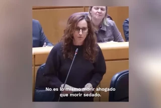 "Directa, clara y brutal": Mónica García retrata en minuto y medio la infamia de Ayuso con las residencias