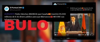 El bulo de la inversión de 45.000 millones: no es dinero público español sino un plan de Marruecos al que pueden optar empresas españolas
