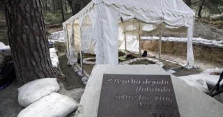 "Pocos hay aquí enterrados": agredido un familiar de una víctima del franquismo junto a las fosas comunes de Víznar