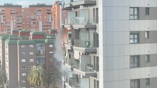 "Vimos arder un toldo y llamamos a los Bomberos": así se originó el incendio de València