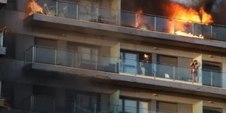 La heroica hazaña de Julián: el conserje que fue puerta por puerta salvando a los vecinos del incendio en Valencia