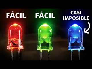 Por qué es casi imposible hacer luz LED azul