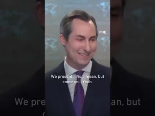 Risas en la rueda de prensa del Departamento de Estado de EEUU por comentario acerca de invadir paises [EN]