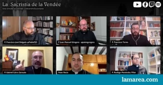 La tertulia ultra de sacerdotes que le desean la muerte al Papa: comentarios homófobos, vivas a Franco y “una bomba en el Vaticano”