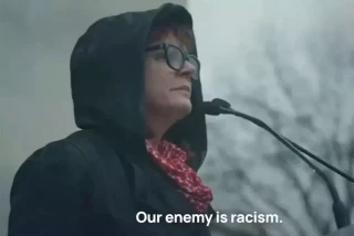 Susan Sarandon y su épico discurso bajo la lluvia en defensa del pueblo palestino