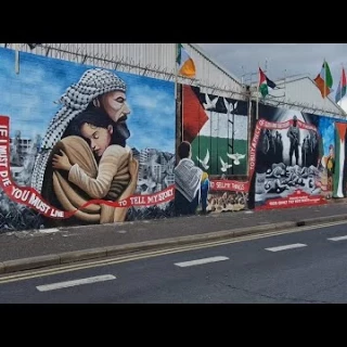 El Muro Internacional de Belfast se convierte en el Muro Palestino [EN]
