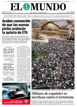 Lo que El Mundo publicó el 13 de marzo de 2004, jornada de reflexión