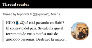 ¿Qué está pasando en Haití? El contexto del país. Se calcula que el terremoto de 2010 mató a más de 200.000 personas. Destruyó la mayor parte de la infraestructura estatal y dejó sin hogar a...