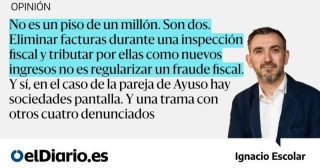 Las mentiras de Ayuso sobre la casa donde vive y el fraude fiscal de su pareja