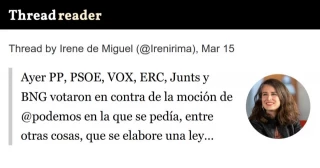 Ayer PP, PSOE, VOX, ERC, Junts y BNG votaron en contra de la moción de Podemos en la que se pedía, entre otras cosas, que se elabore una ley para la agricultura y ganadería familiar