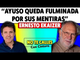 "Miguel Ángel Rodríguez es presidente en la sombra. Ayuso hace lo que diga". Cintora y Ekaizer