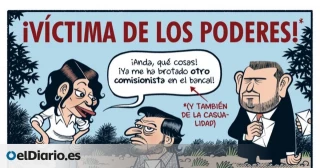 ¡Víctima de los poderes!