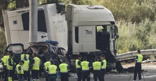 A prisión el conductor del camión que ocasionó un accidente con seis muertos en la AP-4