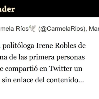 ¿Quién es esta misteriosa Irene que ha suplantado la identidad gráfica de nuestra colega Bridget?