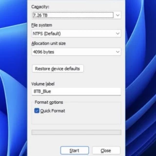 La interfaz de usuario de formateo de disco “temporal” de 1994 aún sigue vigente en Windows 11 [ENG]