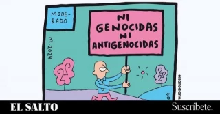 Viñeta de Mauro Entrialgo: Moderado