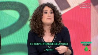 Enma López, sobre Ayuso: "No es normal tener una presidenta que vive en una casa y viaja en un Maserati pagado tras un fraude fiscal"