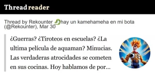 ¿Guerras? ¿Tiroteos en escuelas? ¿La ultima película de aquaman? Minucias