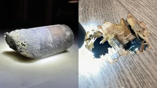 El trozo gigante de basura de la Estación Espacial Internacional que cayó en la Tierra se estrelló contra una casa en Estados Unidos