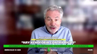 Martin Varsavsky critica el fin de las Golden Visa en España: "Es xenofobia a los ricos"