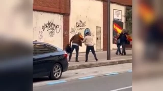 Detenido el manifestante de ultraderecha que agredió al exalcalde socialista de Ponferrada