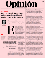 Mercadona y sus subvenciones en El Mundo