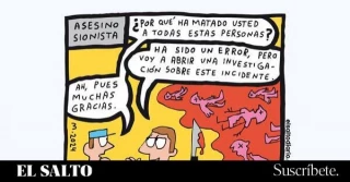 Viñeta: La impunidad, por Mauro Entrialgo
