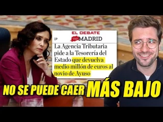 Desmonto las mentiras de Ayuso: "Hacienda le debe 600.000 € a mi novio"
