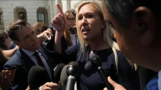 Marjorie Taylor Greene furiosa por el paquete de ayuda aprobado en el Congreso de los EEUU a Ucrania (eng)