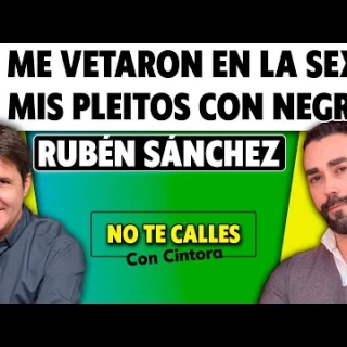 "Estoy vetado durante años en la Sexta. No dejan que salgamos". Rubén Sánchez, Facua