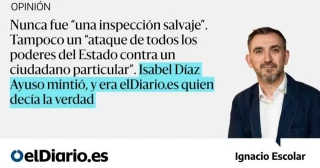 Ayuso mintió y elDiario.es decía la verdad