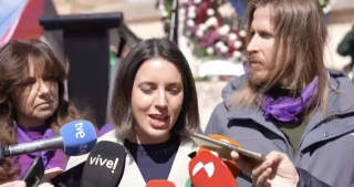 Irene Montero, sorprendida por el poco aguante mediático que tienen los hombres