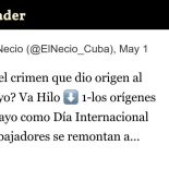 ¿Conoces el crimen que dio origen al 1ro de Mayo?