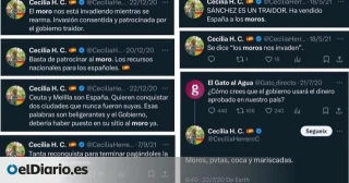 El historial de tuits de tinte racista de una concejala de Vox de València: “No son migrantes ni inmigrantes; son invasores”