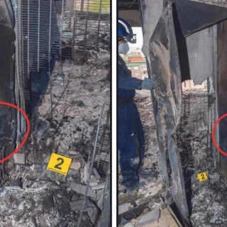 Una fuga del gas refrigerante de la nevera propició el inicio del incendio de Campanar