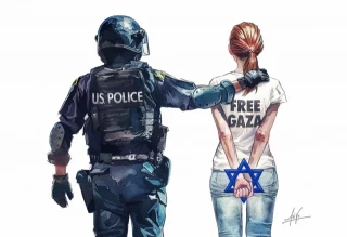 Mordazas, La viñeta de Luiso García