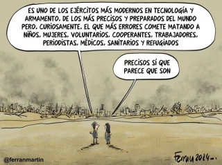 Precisión - La viñeta de Ferran Martín