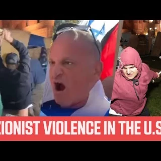 Simpatizantes de Israel agreden, escupen y desean a manifestantes que las violen (inglés) (recopilación de videos)