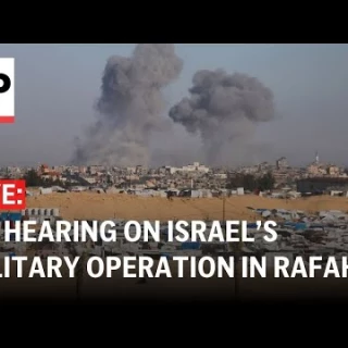 Tribunal Supremo de la ONU celebra audiencia sobre la incursión de Israel en Rafah, en Gaza