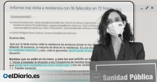 El Gobierno de Ayuso obvió un informe epidemiológico que avisaba de la tragedia que azotó las residencias por la COVID