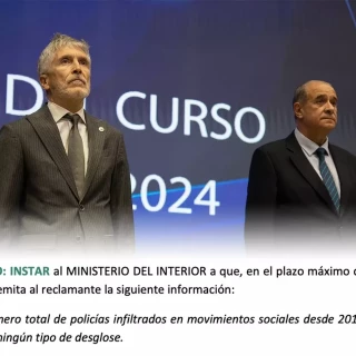 Interior ignora al Consejo de Transparencia y oculta cuántos policías ha infiltrado en movimientos sociales