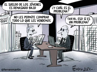 Viñeta: Sueldos
