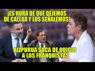 "Es hora de que dejemos de callar y los señalemos". 3 minutos demoledores contra Abascal y jueces golpistas de la dip. de Bildu