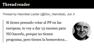 Trece decisiones del PP