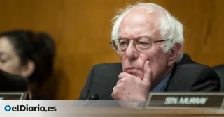 Bernie Sanders enseña fotos de niños palestinos muriendo de hambre al presidente del Congreso de EEUU: "Recuerde esto"