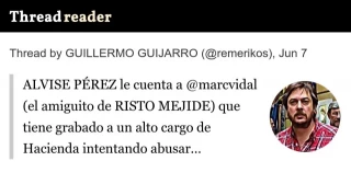 Alvise Pérez le cuenta a Marc Vidal que tiene grabado a un alto cargo de Hacienda intentando abusar sexualmente de una menor. En vez de denunciarlo, lo guarda para extorsionar