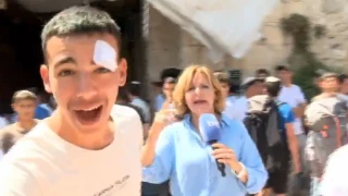 La periodista Almudena Ariza es obligada a cortar su conexión en directo mientras grababa en Jerusalén: "Os muestro una mínima parte de cómo vivimos"